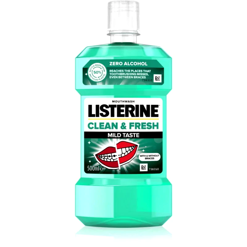 Listerine Listerine Clean & Fresh στοματικό διάλυμα κατά της τερηδόνας 500 ml