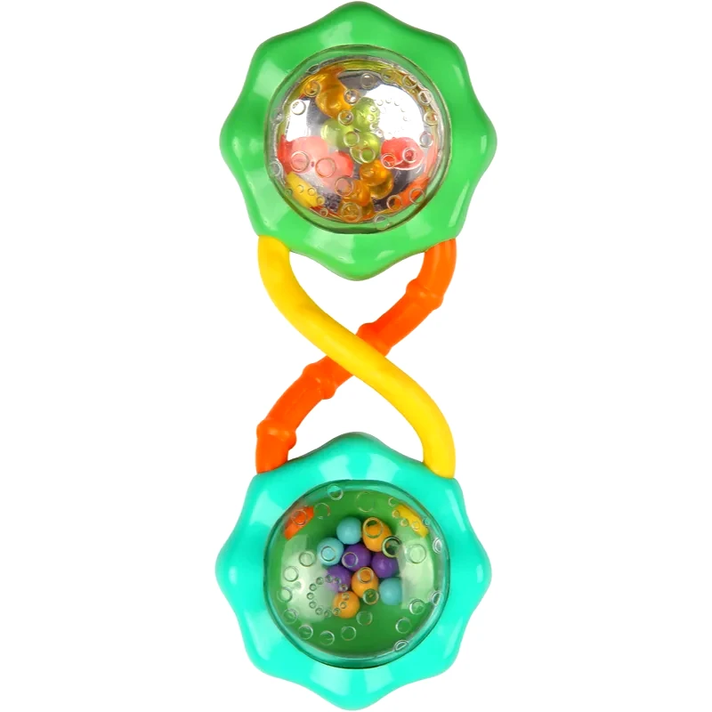 Bright Starts Bright Starts Teether & Rattle κουδουνίστρα 3m+ 1 τμχ