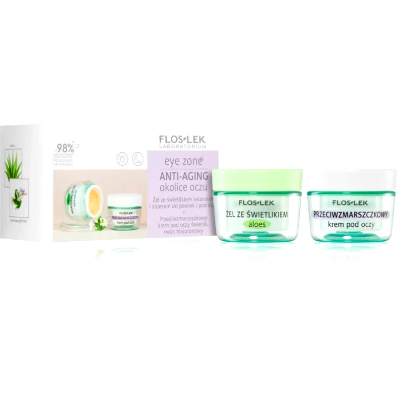 FlosLek Laboratorium FlosLek Laboratorium Eye Zone σετ δώρου κατά των ρυτίδων στην περιοχή τον ματιών