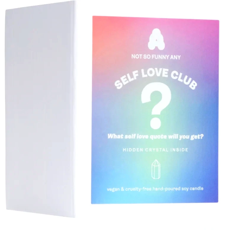 Not So Funny Any Not So Funny Any Crystal Candle Self Love Club κερί με κρύσταλλο 220 γρ