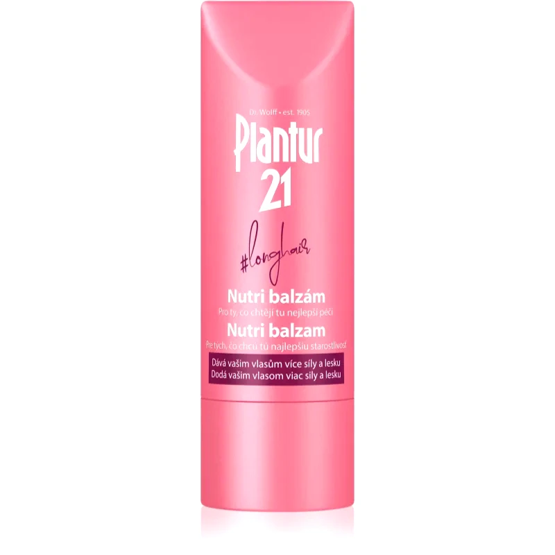 Plantur Plantur 21 #longhair βάλσαμο καφεϊνης για ανάπτυξη μαλλιών και ενίσχυση ριζών 175 μλ