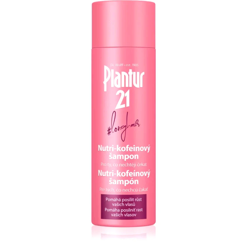 Plantur Plantur 21 #longhair θρεπτικο-καφεϊνης σαμπουάν για ανάπτυξη μαλλιών και ενίσχυση ριζών 200 ml