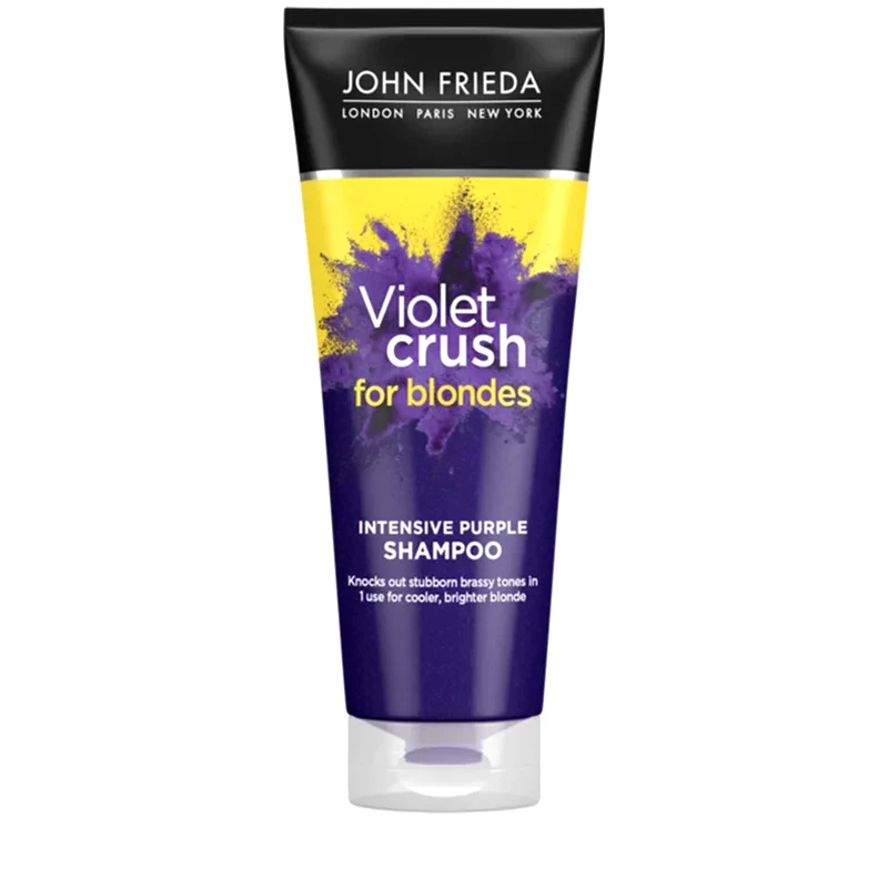 John Frieda John Frieda Sheer Blonde Violet Crush Βιολέ σαμπουάν για ξανθά μαλλιά 250 ml