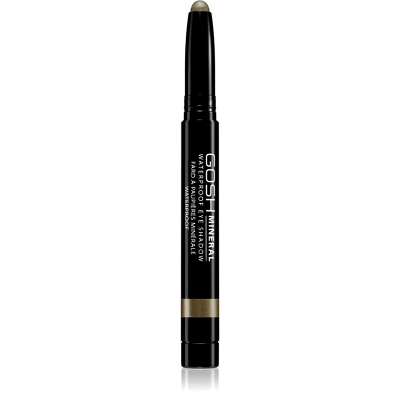 Gosh Gosh Mineral Waterproof μακράς διαρκείας σκιές ματιών σε μολύβι αδιάβροχο απόχρωση Olive Green 1,4 γρ