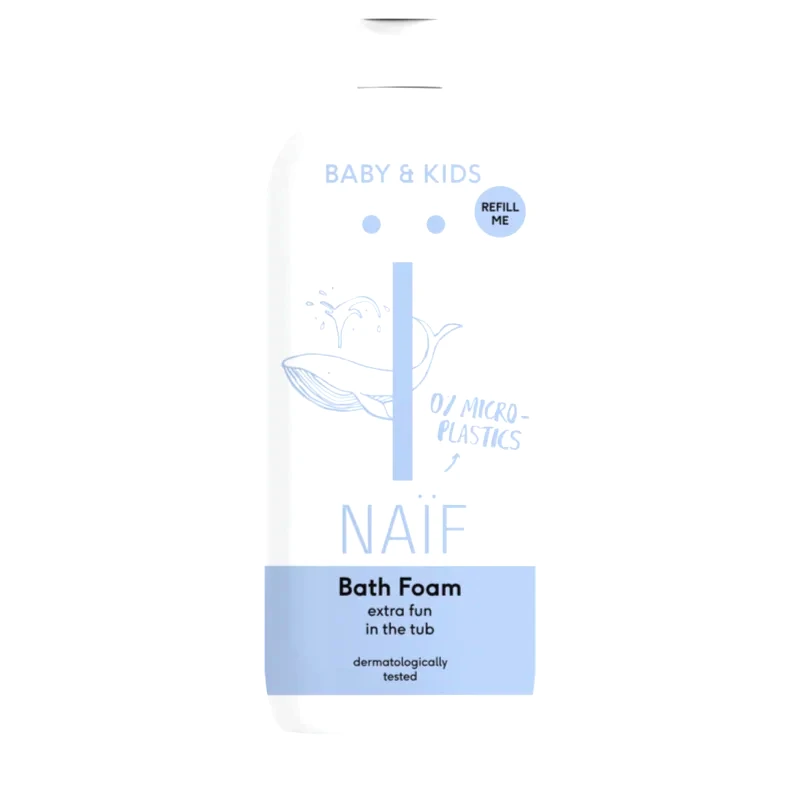 Naif Naif Baby & Kids Bath Foam χαλαρωτικός αφρός μπάνιου για παιδιά 500 ml