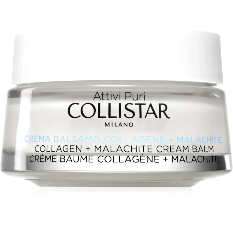 Collistar Collistar Attivi Puri Collagen Malachite Cream Balm ενυδατική κρέμα κατά της γήρανσης με κολαγόνο 50 ml
