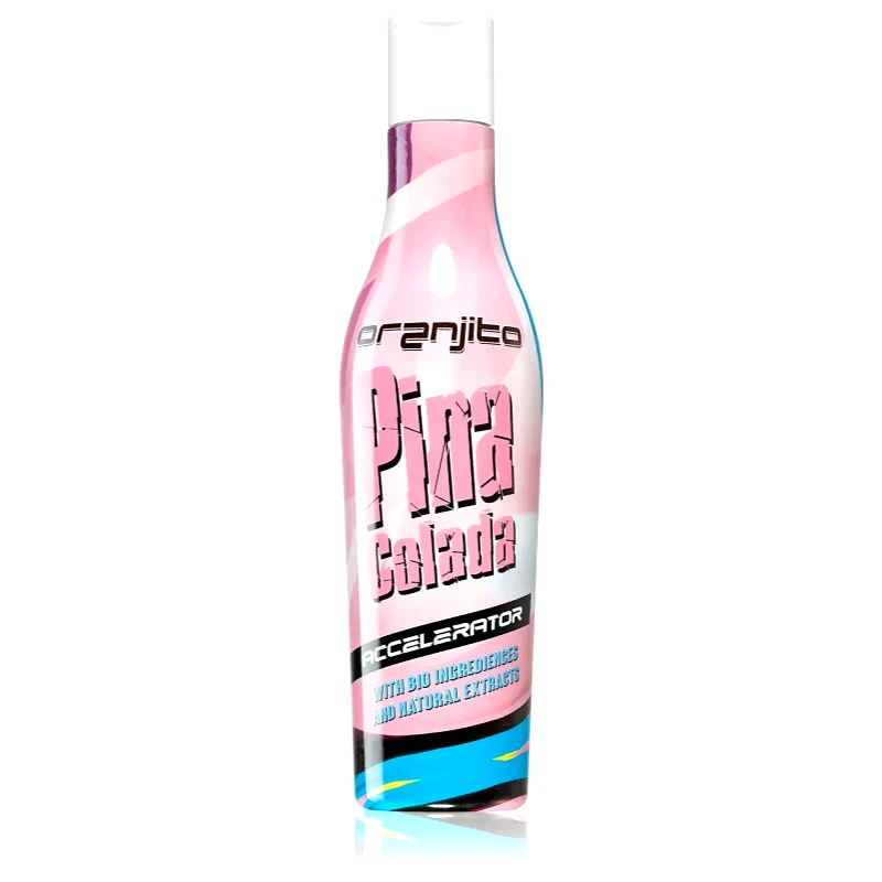 Oranjito Oranjito Pina Colada Accelerator αντηλιακό γαλάκτωμα για το σολάριουμ με γιο-συστατικά και επιταχυντή μαυρίσματος 200 ml