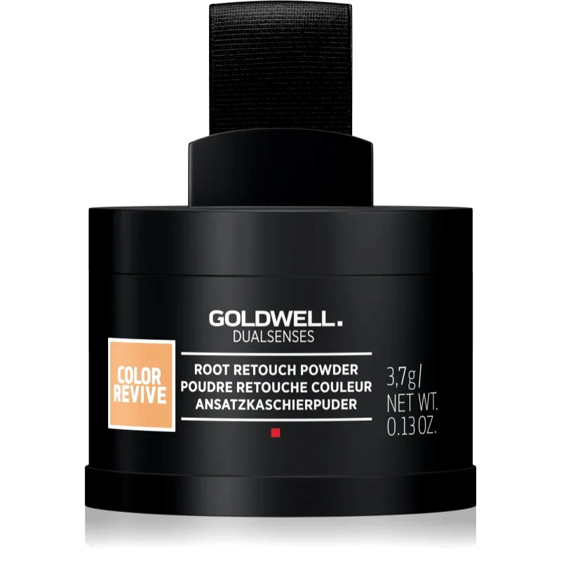Goldwell Goldwell Dualsenses Color Revive πούδρα με χρώμα για βαμμένα και με ανταύγειες μαλλιά Medium to Dark Blonde 3.7 γρ