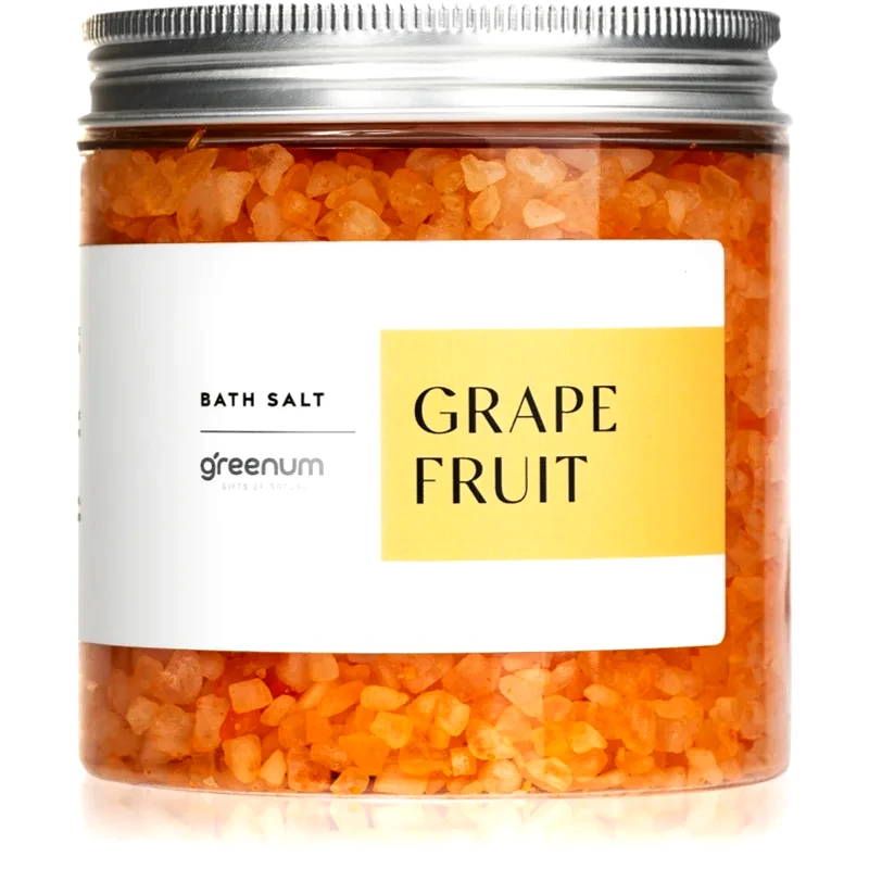 Greenum Greenum Grapefruit αλάτι λουτρού 600 γρ