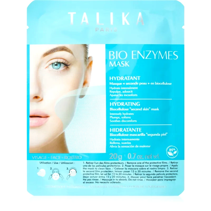 Talika Talika Bio Enzymes Mask Hydrating υφασμάτινη μάσκα ενυδάτωσης 20 γρ