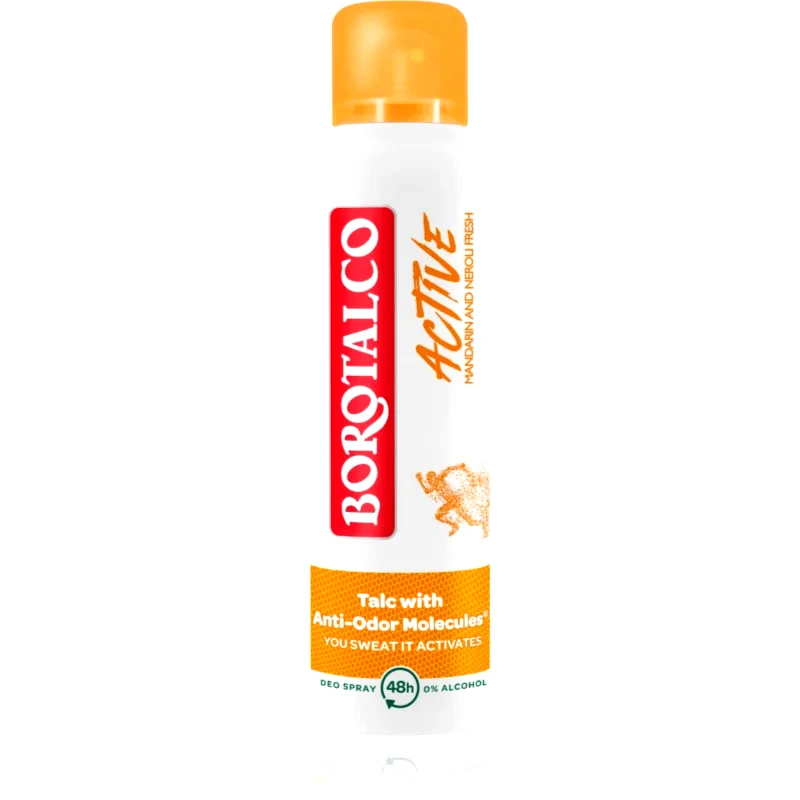 Borotalco Borotalco Active Mandarin & Neroli δροσιστικό αποσμητικό σε σπρέι 48 ώρες 150 ml