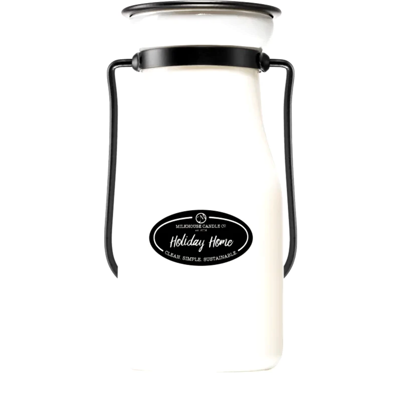 Milkhouse Candle Co. Milkhouse Candle Co. Creamery Holiday Home αρωματικό κερί Milkbottle 227 γρ