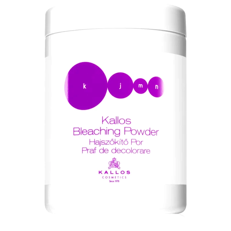 Kallos Kallos KJMN Professional Bleaching Powder πούδρα για ξάνιγμα και ανταύγειες 500 ml