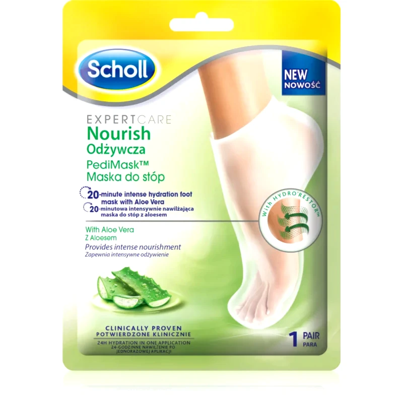 Scholl Scholl Expert Care βαθιά θρεπτική μάσκα Για τα πόδια