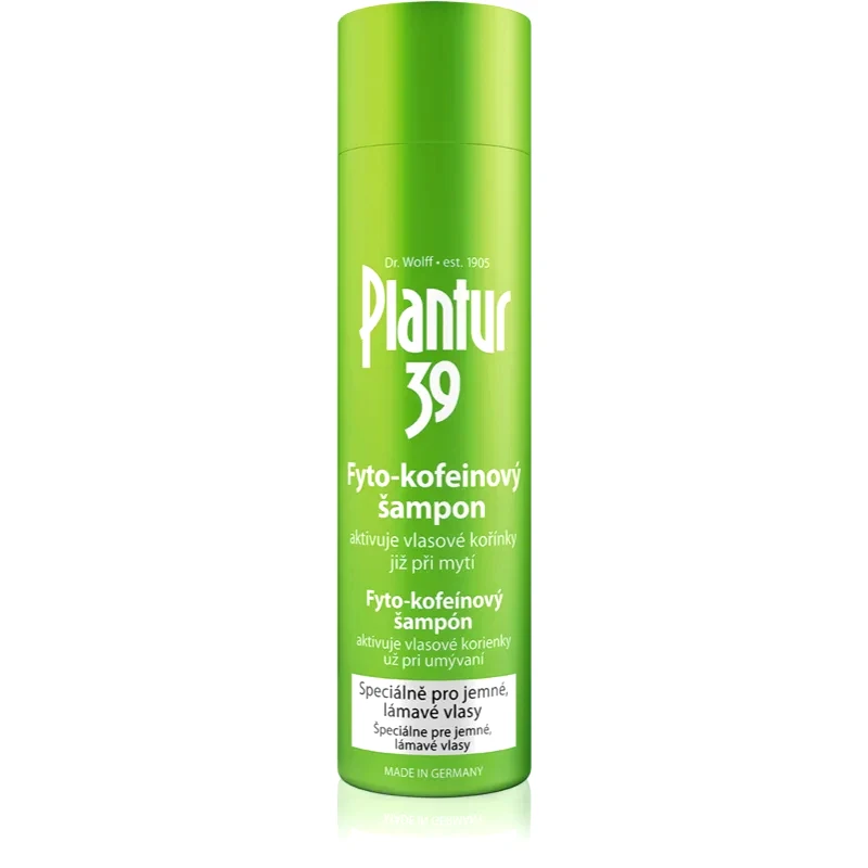 Plantur Plantur 39 σαμπουάν καφεϊνης για λεπτά μαλλιά 250 μλ