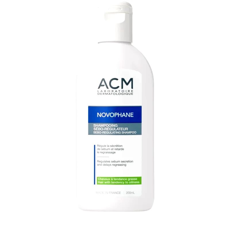 ACM ACM Novophane σαμπουάν για λιπαρά μαλλιά και το δέρμα της κεφαλής 200 ml