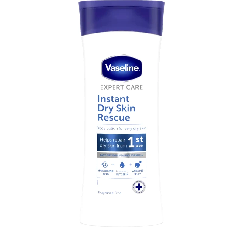 Vaseline Vaseline Instant Dry Skin Rescue γαλάκτωμα σώματος για πολύ ξηρό δέρμα 400 μλ
