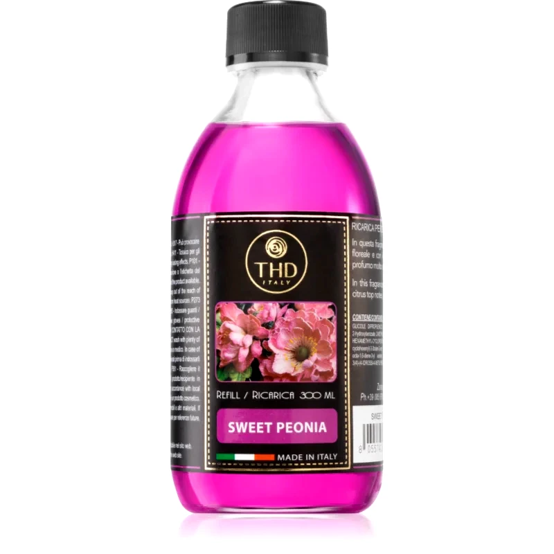THD THD Ricarica Sweet Peonia ανταλλακτικό για διαχυτές αρώματος 300 ml