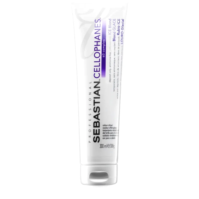 Sebastian Professional Sebastian Professional Cellophanes μάσκα που επιστρέφει την λάμψη στα βαμμένα μαλλιά Ice Blond 300 ml