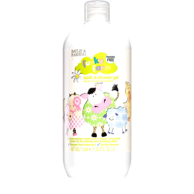 Baylis & Harding Baylis & Harding Funky Farm τζελ για ντους και μπάνιο 1000 ml