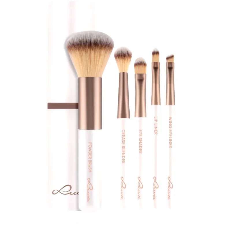 Luvia Cosmetics Luvia Cosmetics Travel Set Macchiato σετ με πινέλα ταξιδιωτικό 5 τμχ