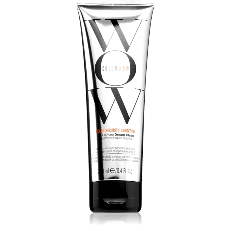 Color WOW Color WOW Color Security Shampoo σαμπουάν χωρίς θειικό άλας για χημικά επεξεργασμένα μαλλιά 250 ml