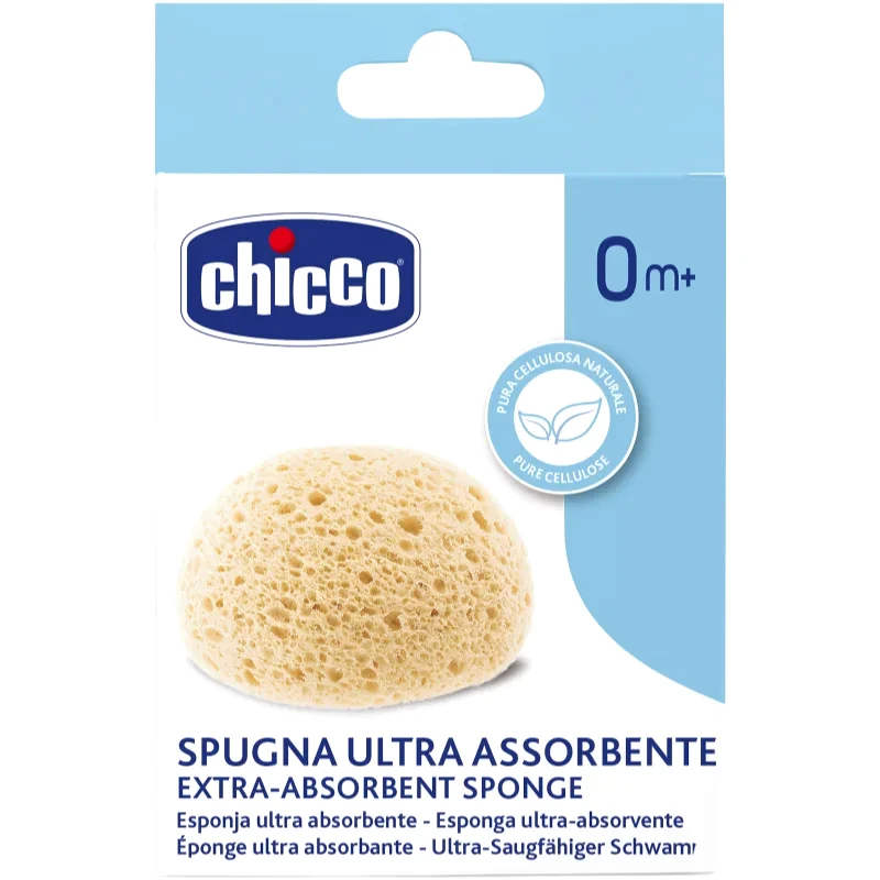 Chicco Chicco Extra-Absorbent Sponge παιδικό σφουγγαράκι μπάνιου 0m+ 1 τμχ