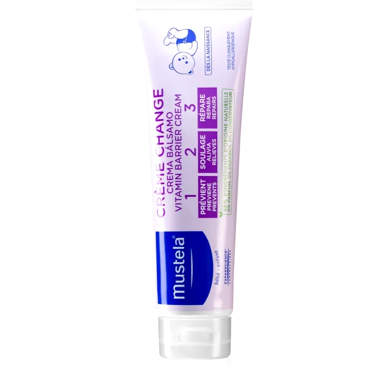 Mustela Mustela Bébé Change Cream κρέμα για αντιμετώπιση δερματικών ερεθισμών απο τις πάνες 150 ml
