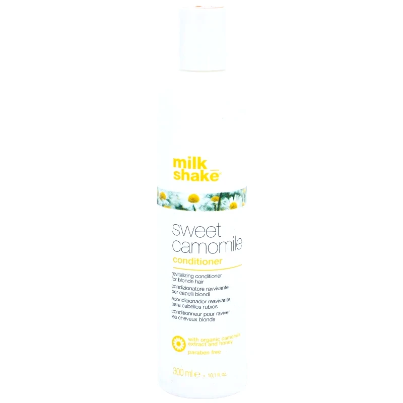 milk_shake Milk Shake Sweet Camomile θρεπτικό κοντίσιονερ για ξανθά μαλλιά χωρίς paraben 300 ml