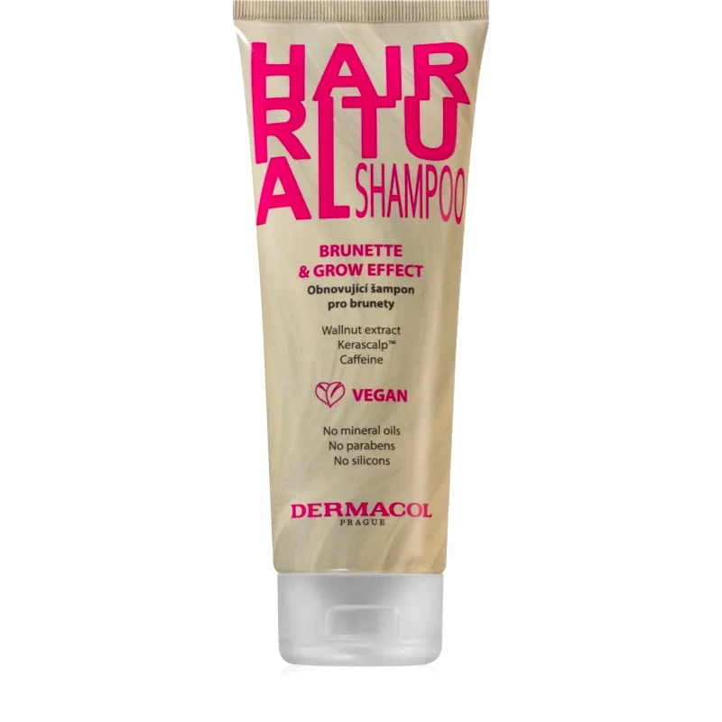 Dermacol Dermacol Hair Ritual αποκαταστατικό σαμπουάν για καφέ αποχρώσεις μαλλιών 250 ml