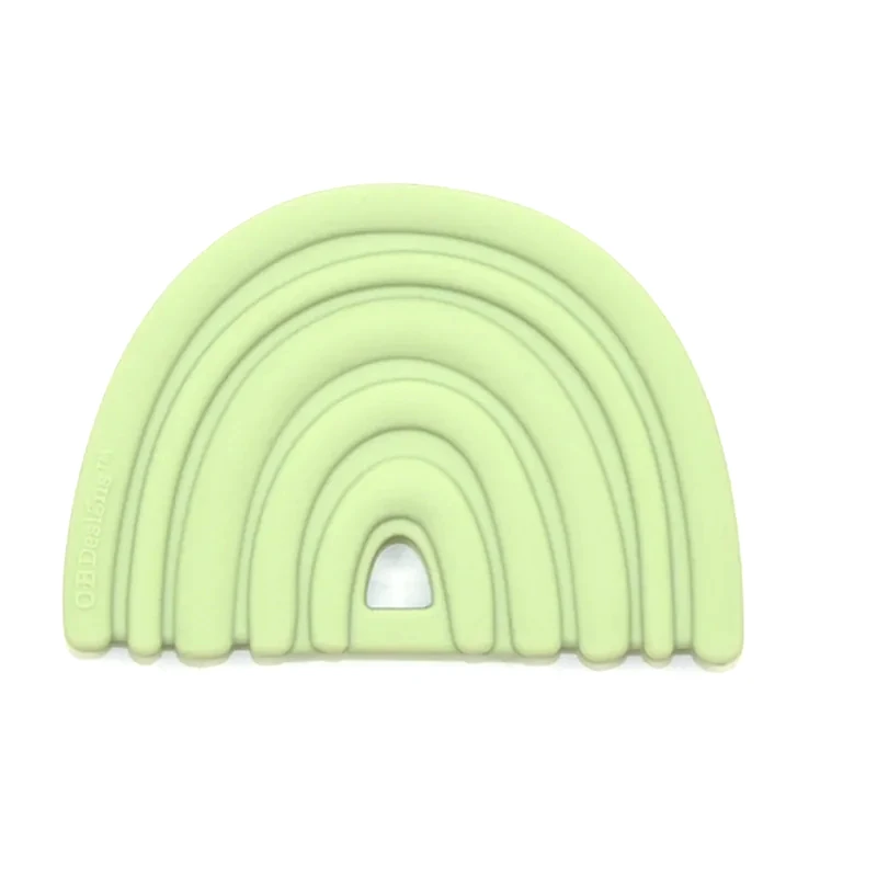O.B Designs O.B Designs Rainbow Teether μασητικό Green 3m+ 1 τμχ