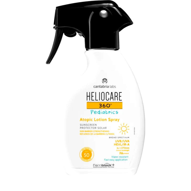 Heliocare Heliocare 360° Pediatrics Atopic Lotion Spray παιδικό αντηλιακό σπρέι SPF 50 250 ml