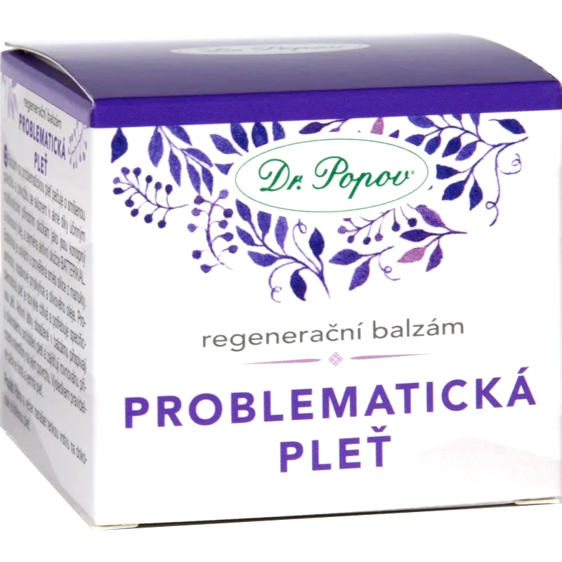 Dr. Popov Dr. Popov Problematic skin ενεργό βάλσαμο προσώπου για λιπαρή και προβληματική επιδερμίδα 50 ml