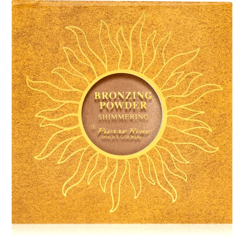 Pierre René Pierre René Professional Shimmering συμπραγής πούδρα μπρονζερ 7,5 γρ