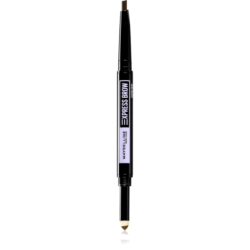 MAYBELLINE NEW YORK MAYBELLINE NEW YORK Express Brow Satin Duo μολύβι και πούδρα για τα φρύδια διπλό απόχρωση 01 - Dark Blonde