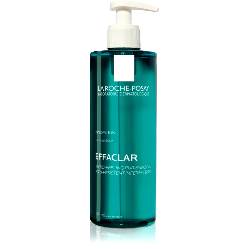 La Roche-Posay La Roche-Posay Effaclar καθαριστικό απολεπιστικό τζελ για λιπαρή και προβληματική επιδερμίδα 400 ml