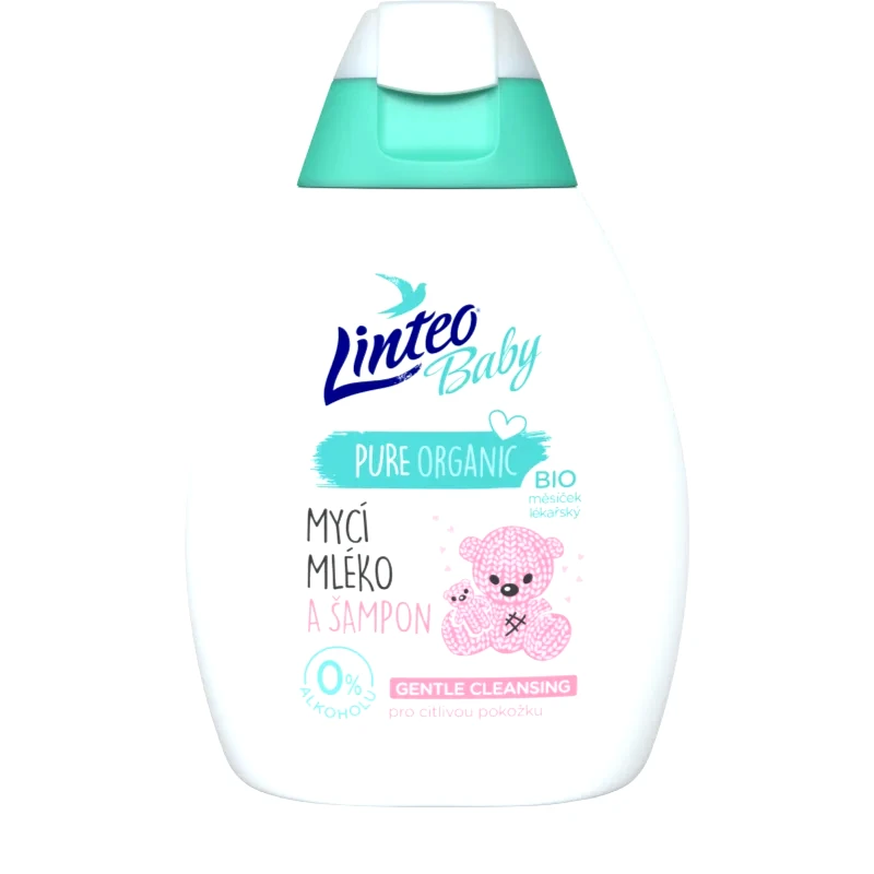 Linteo Linteo Baby περιποιητικό γάλα πλυσίματος για παιδιά 250 ml