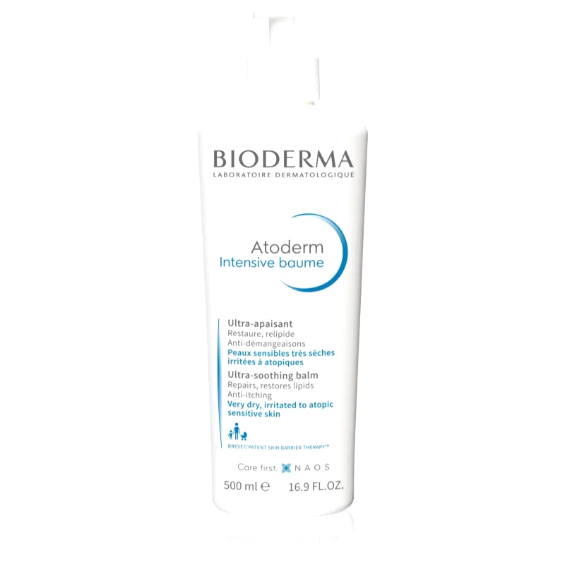 Bioderma Bioderma Atoderm Intensive Baume εντατικά καταπραϋντικό βάλσαμο για πολύ ξηρό ευαίσθητο και ατοπικό δέρμα 500 μλ