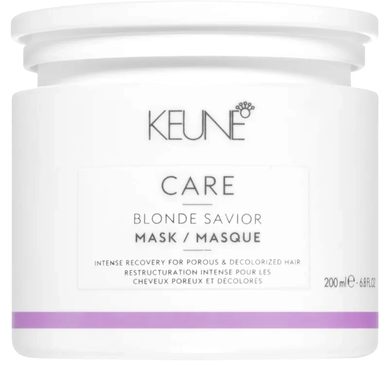 Keune Keune Care Blonde Savior Mask ενυδατική μάσκα για ξεβαμμένα μαλλιά 200 ml