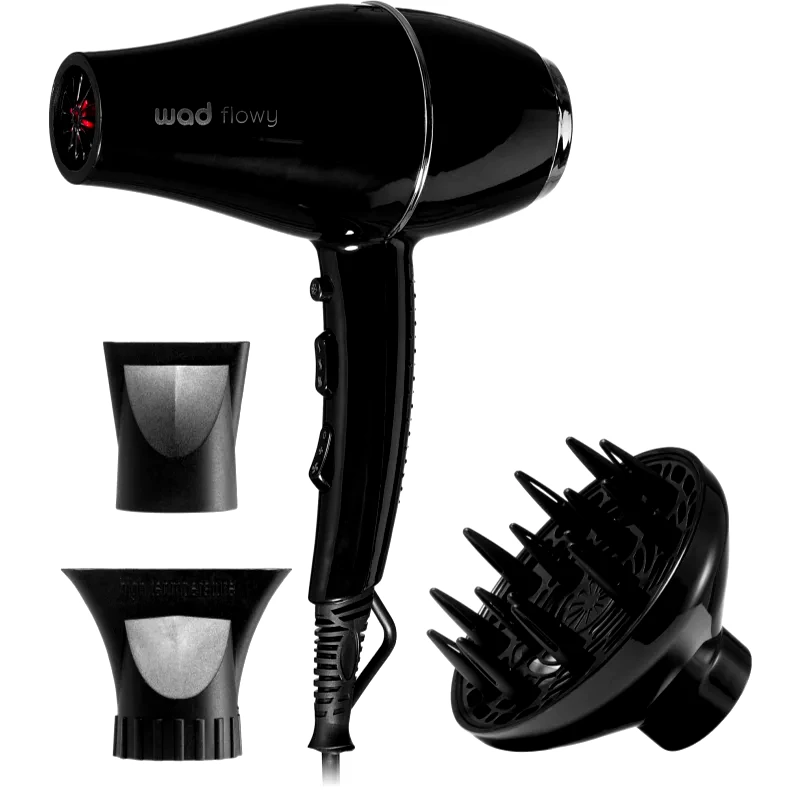 Wad Wad Flowy Secador πιστολάκι Black Silver 1 τμχ