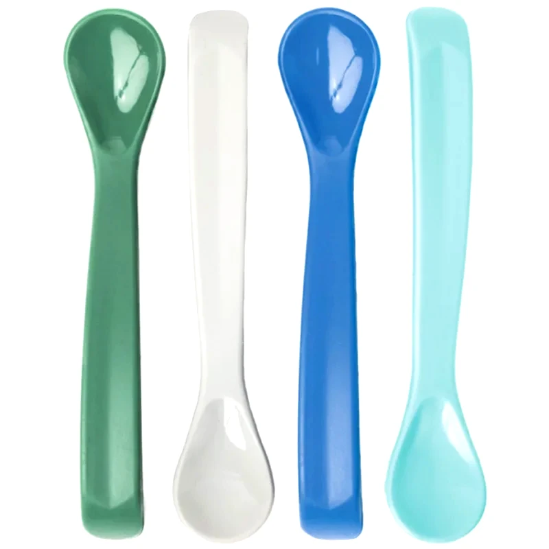 Tiny Twinkle Tiny Twinkle Silicone Baby Spoons κουταλάκι Boy 4 τμχ
