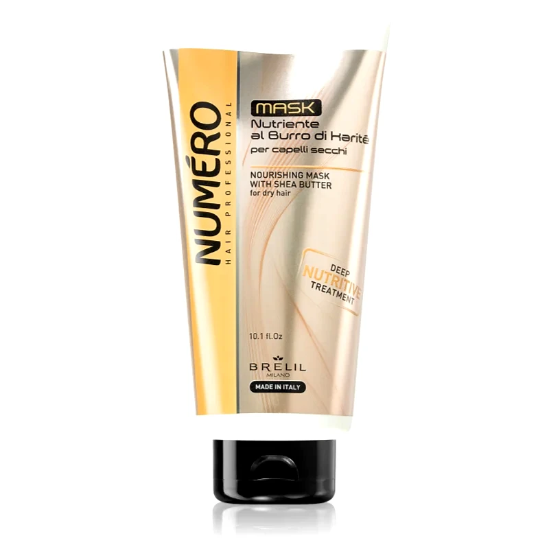 Brelil Professional Brelil Professional Nourishing Mask θρεπτική μάσκα με βούτυρο καριτέ για ξηρά μαλλιά 300 ml