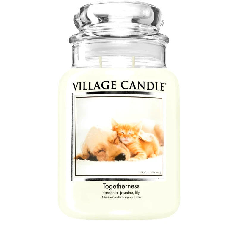 Village Candle Village Candle Togetherness αρωματικό κερί (Glass Lid) 602 γρ