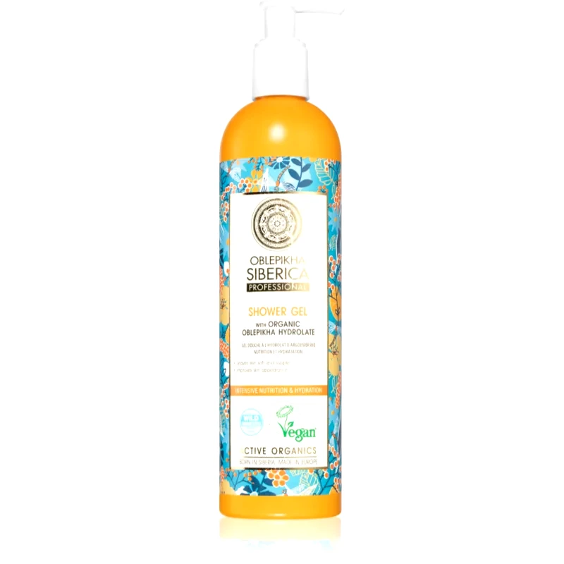 Natura Siberica Natura Siberica Oblepikha (Sea-Buckthorn) θρεπτικό τζελ για ντους με ενυδατικό αποτέλεσμα 400 ml