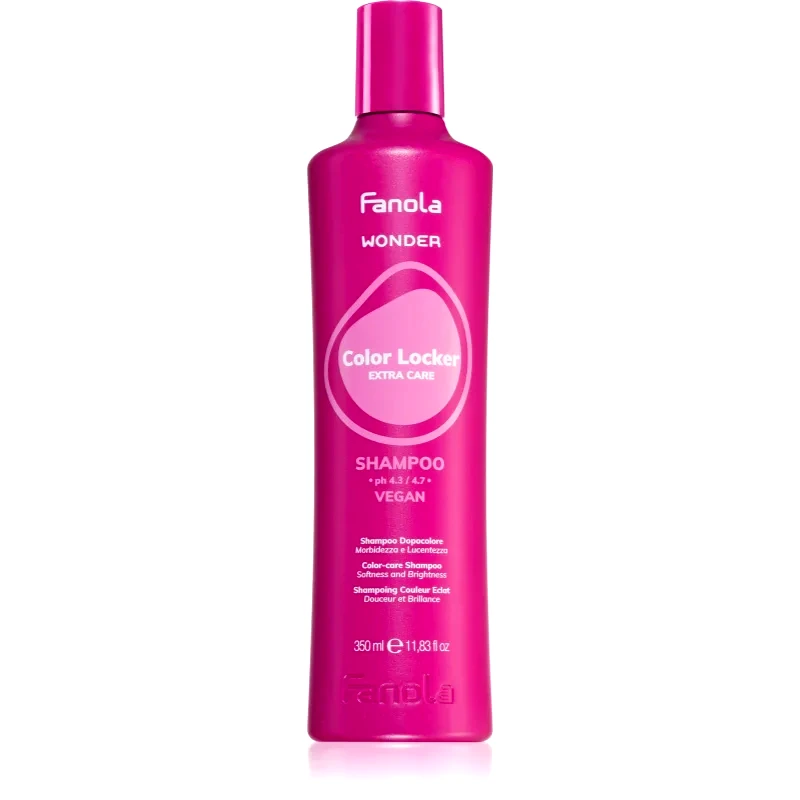 Fanola Fanola Wonder Color Locker Extra Care Shampoo λαμπρυντικό και ενισχυτικό σαμπουάν για βαμμένα μαλλιά 350 ml