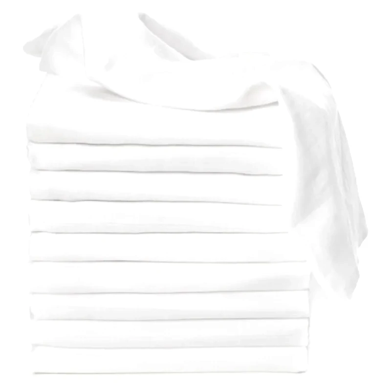 T-Tomi T-TOMI TETRA Cloth Diapers HIGH QUALITY White υφασμάτινες πάνες White 70x70 cm 10 τμχ