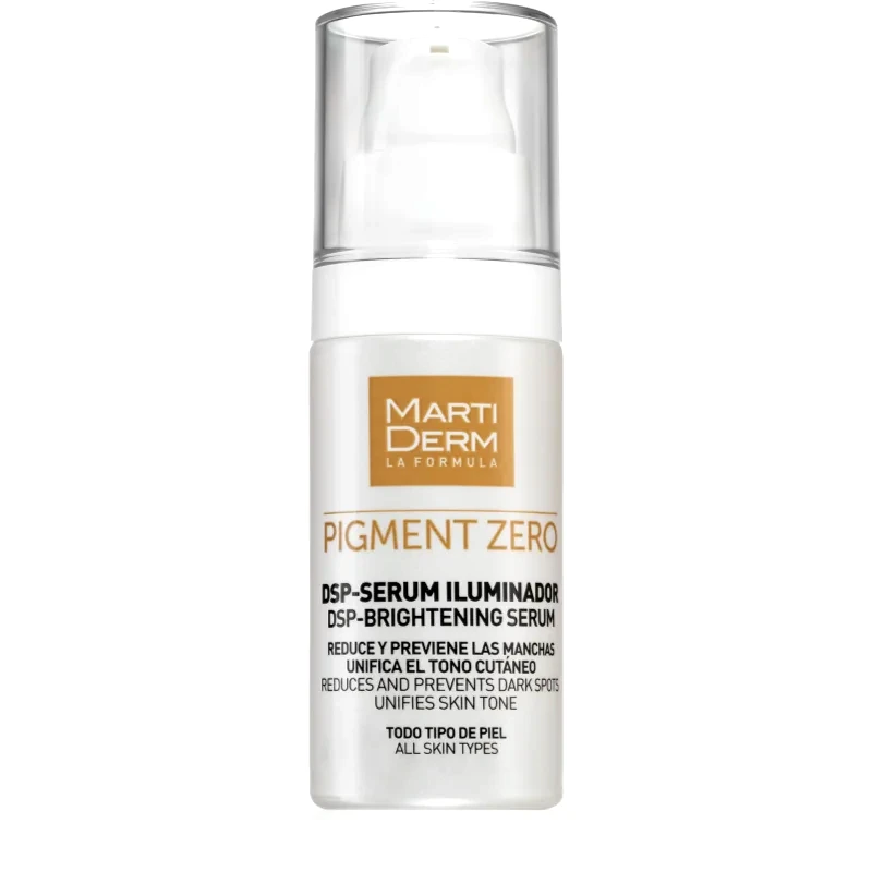 MartiDerm MartiDerm Pigment Zero DSP-Brightening Serum ξανοιχτικός διορθωτικός ορός κατά των χρωστικών κηλίδων 30 ml