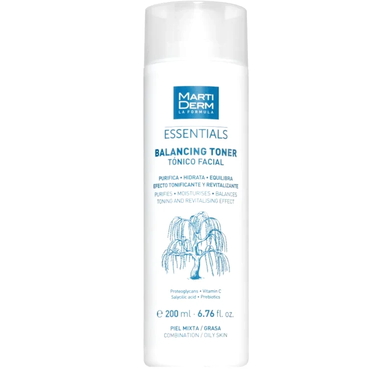 MartiDerm MartiDerm Essentials ομαλοποιητικό τονωτικό για μείωση του σμήγματος 200 ml
