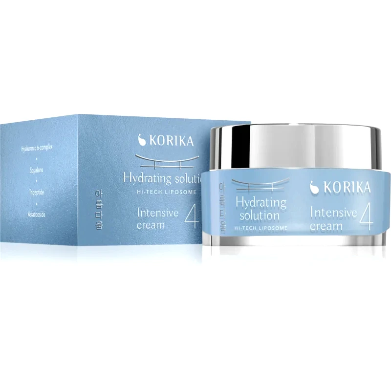 KORIKA KORIKA HI-TECH LIPOSOME Hydrating solution Intensive cream εντατικά ενυδατική κρέμα 50 ml