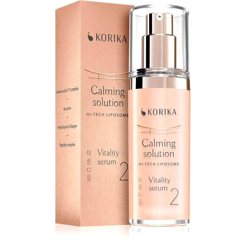 KORIKA KORIKA HI-TECH LIPOSOME Calming solution Vitality serum καταπραϋντικός ορός 30 ml